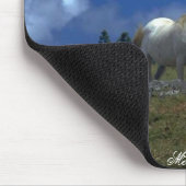 Twee prachtige paarden muismat (Hoek)