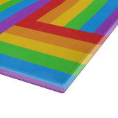 Twee Pride Glas Snijplank (Hoek)