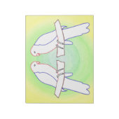 Twee projectielen voor het kleuren van notitieblok (Linkerzijde)