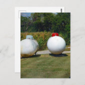 Twee propaantanks in Iowa Briefkaart (Voorkant / Achterkant)