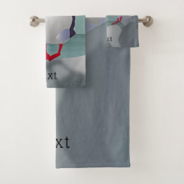 Twee Puffins-ontwerpen Bad Handdoek