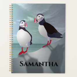 Twee Puffins-ontwerpen Planner