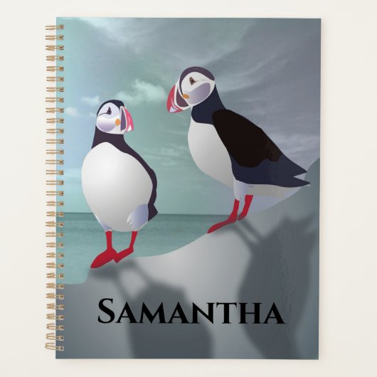 Twee Puffins-ontwerpen Planner (Voorkant)