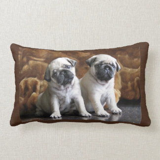 Twee pugs Pillow Kussen