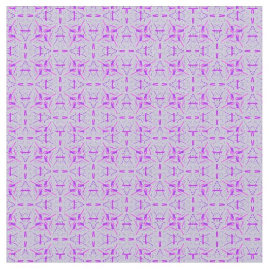 Twee purples Fractal Fabric Stof (Close Up)
