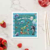 Twee-r-tastische jaar papier servetten (Insitu)