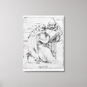 Twee Rabbis Canvas Afdruk