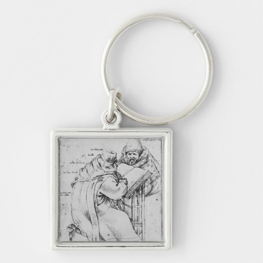 Twee Rabbis Sleutelhanger (Voorkant)