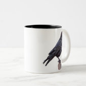 Twee Ravens Coffee-Mok Tweekleurige Koffiemok (Voorkant rechts)