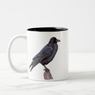 Twee Ravens Coffee-Mok Tweekleurige Koffiemok