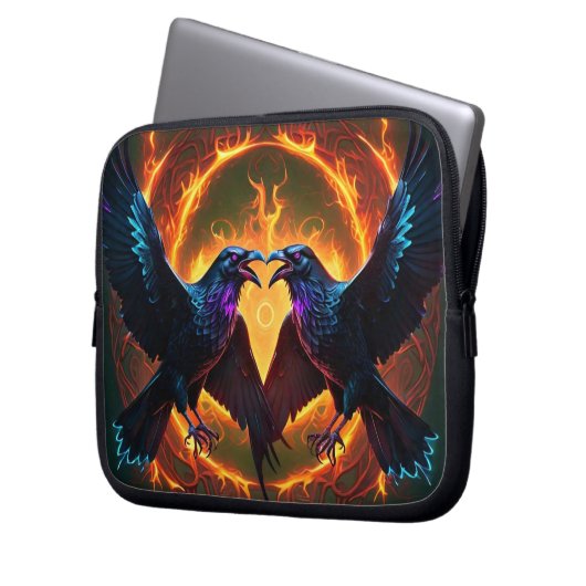 Twee Ravens Elektronica Tas (Voorkant Links)