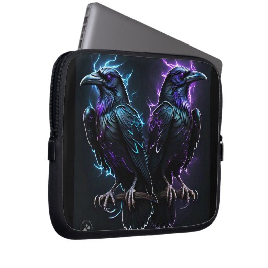 Twee Ravens Elektronica Tas (Voorkant Rechts)
