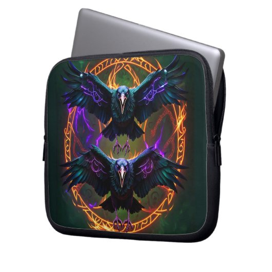 Twee Ravens Elektronica Tas (Voorkant Links)