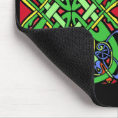 Twee Rechthoekige Ierse Keltische Knoop Design op Muismat (Hoek)