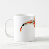 Twee Red Koi Koffiemok (Links)