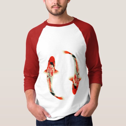 Twee Red Koi T-shirt (Voorkant)