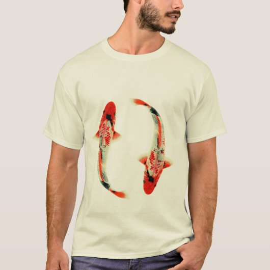 Twee Red Koi T-shirt (Voorkant)