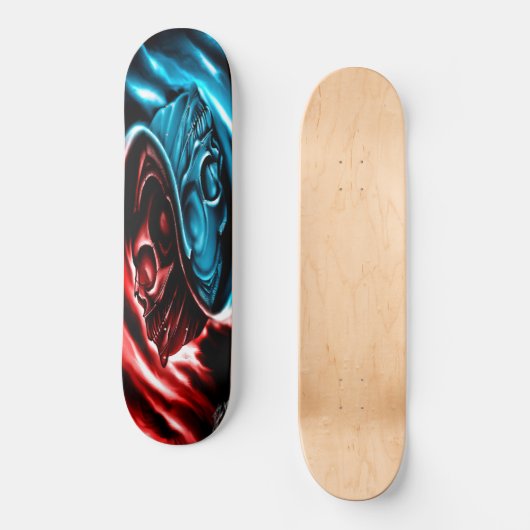 Twee Reizen Skateboard (Voorkant)