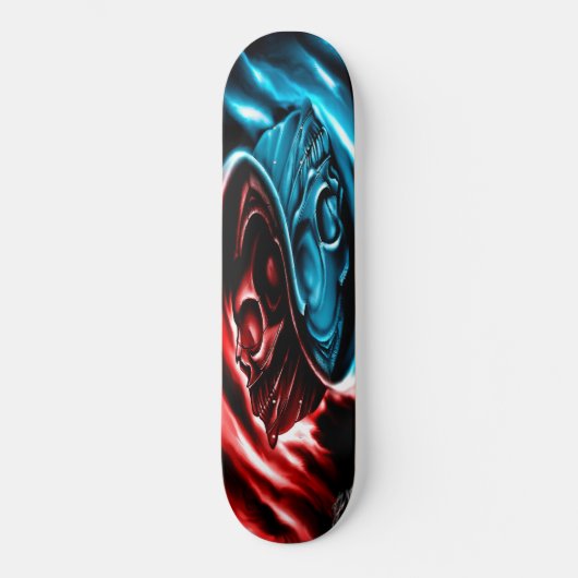 Twee Reizen Skateboard (Voorkant)