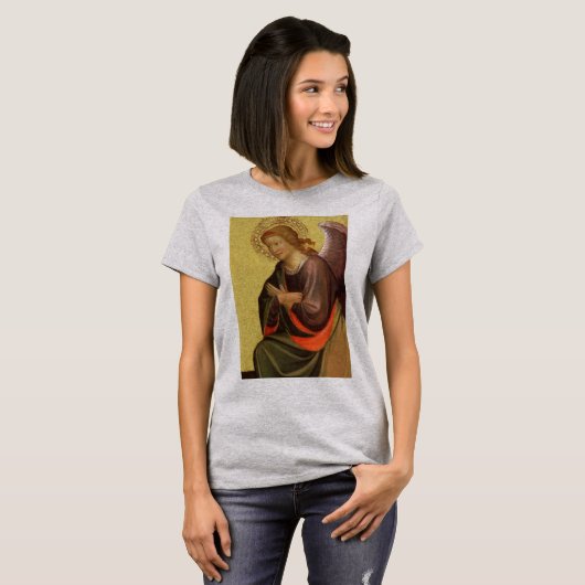 Twee Renaissance Angels van Master Bambino Vispo T-shirt (Voorkant volledig)