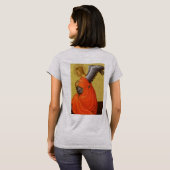 Twee Renaissance Angels van Master Bambino Vispo T-shirt (Achterkant volledig)