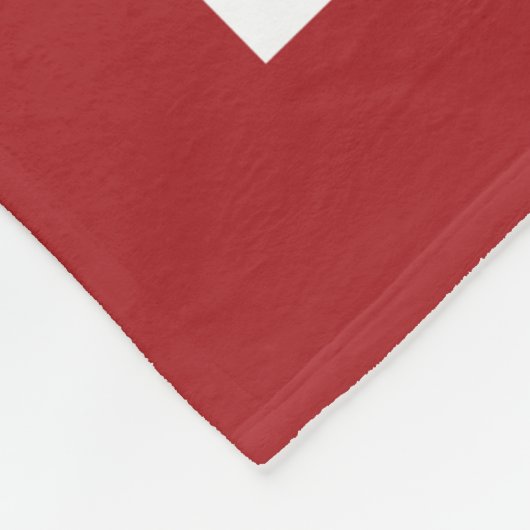 Twee rendieren en sneeuwvlokken, vrolijk kerstfees fleece deken (Hoek)