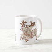 Twee rendieren koffiemok (Voorkant rechts)