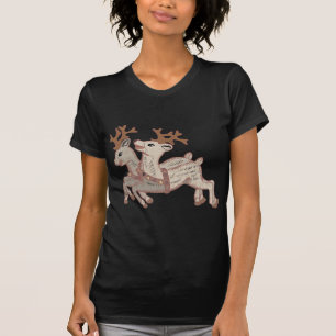 Twee rendieren t-shirt