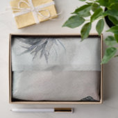 Twee rennende wilde paarden aquarel tissuepapier (Geschenk)