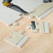 Twee ridders vechten, bord uit 'Een geschiedenis v Legpuzzel (Zijkant)