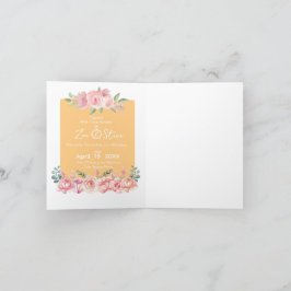 Twee Ringen Bewaar de Datum Bruiloft Uitnodiging