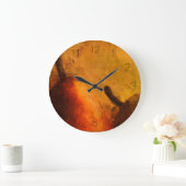 Twee ripe pear Golden Art Grote Klok (Huis)