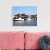 Twee rivieren, het canvasafdruk van Wisconsin Canvas Afdruk (Insitu (Woonkamer))