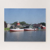 Twee rivieren, puzzel van Wisconsin (Horizontaal)