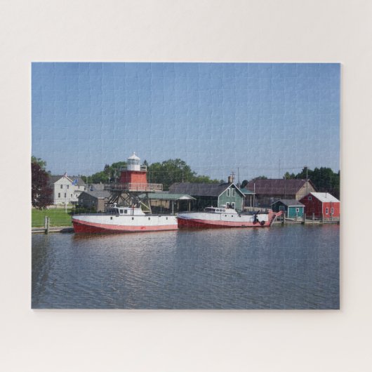 Twee rivieren, puzzel van Wisconsin Legpuzzel (Horizontaal)