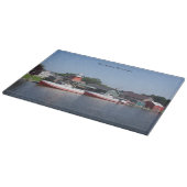 Twee rivieren, snijbord van Wisconsin Snijplank (Hoek)