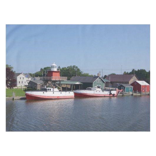 Twee rivieren, tafelkleed van Wisconsin (Voorkant (Horizontaal))