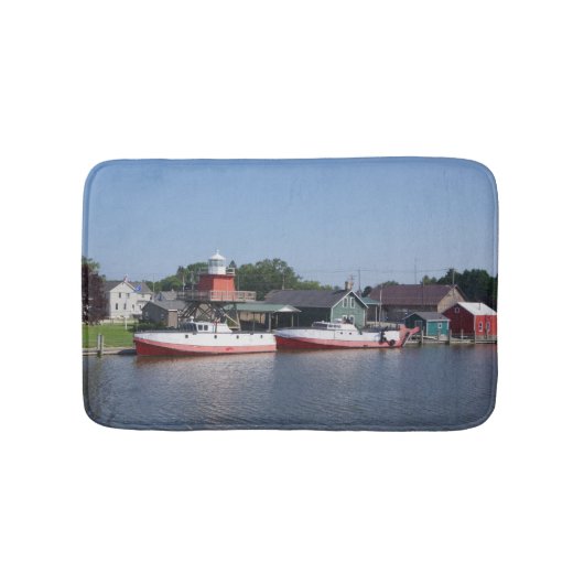 Twee rivieren, Wisconsin badmat (Voorkant)