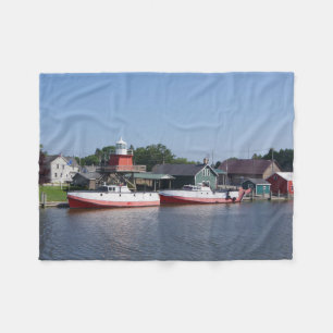 Twee rivieren: Wisconsin, fleece blanket Deken