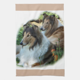 Twee robuuste, robuuste, art-cadeautjes theedoek