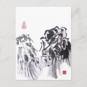 Twee Rocky Peaks Briefkaart