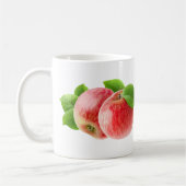 Twee rode appels koffiemok (Links)
