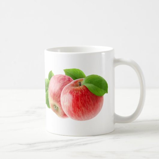 Twee rode appels koffiemok (Rechts)