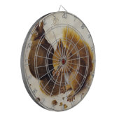 Twee rode eekhoorns (door Albrecht Dürer) Dartbord (Voorkant Links)