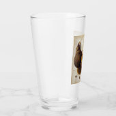 Twee rode eekhoorns (door Albrecht Dürer) Glas (Rechts)