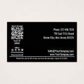 Twee Rode Harten Valentijnsdag Gift Voucher Kaart (Achterkant)