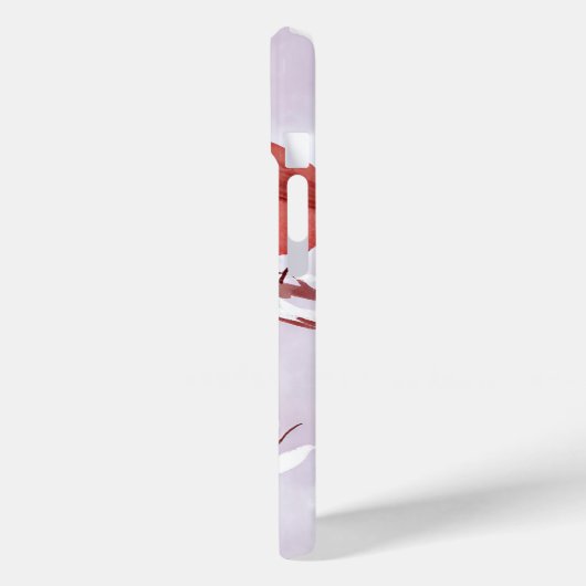 Twee rode kardinalen | Waterverf-herinnering Case-Mate iPhone Case (Achterkant / Links)