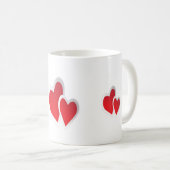 Twee Rode Kunsten Koffiemok (Voorkant rechts)