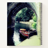 Twee roeiboten notitieboek (Achterkant)