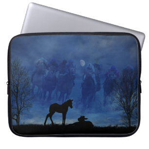 Twee röntgenhoes voor racehoes laptop sleeve
